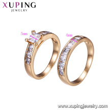 15603-Xuping Schmuck Mode Kombination Fingerring für Unisex mit 18 Karat Gold Farbe